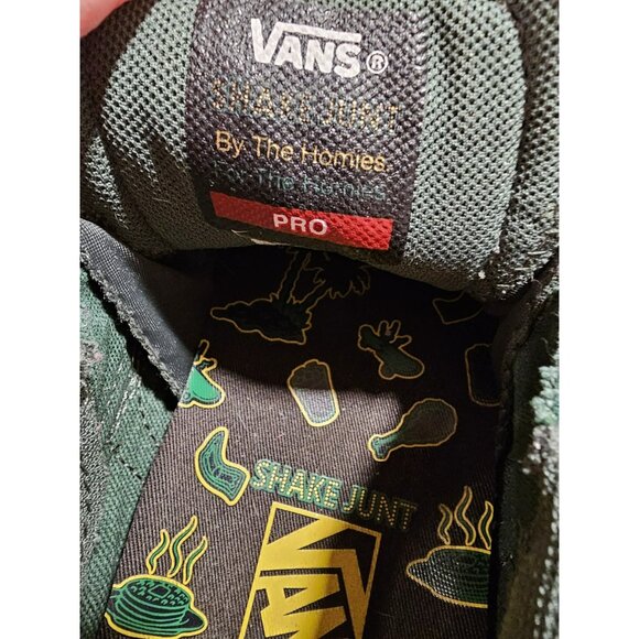 Vans Men's Kyle Walker Pro 2 Suede Skate Shoes Shake Junt Forest Green Size US 7 - Picture 7 of 10